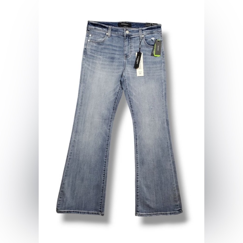 Liverpool Lucy Bootcut Jeans Womens 10 Light Wash Mid Rise Eco